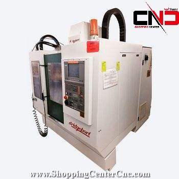 دو عدد فرز سی ان سی چهار و سه محور Bridgeport vmc 600 xp ساخت انگلیس
